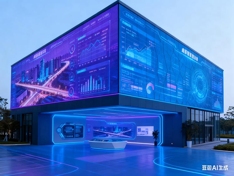 超高清与裸眼3D领航：成都LED显示屏技术趋势全景图