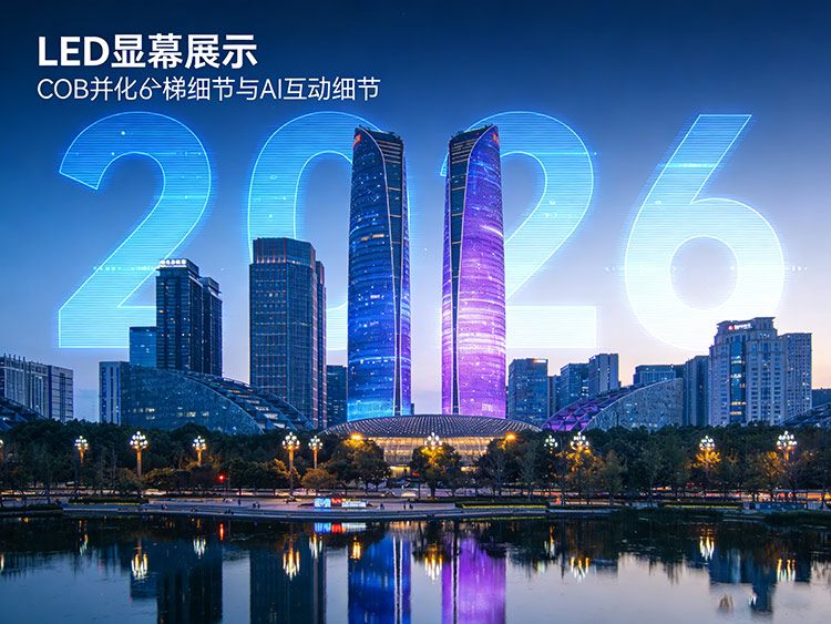 小间距已过时？2026成都LED显示屏新趋势：COB封装+AI互动如何颠覆视觉体验